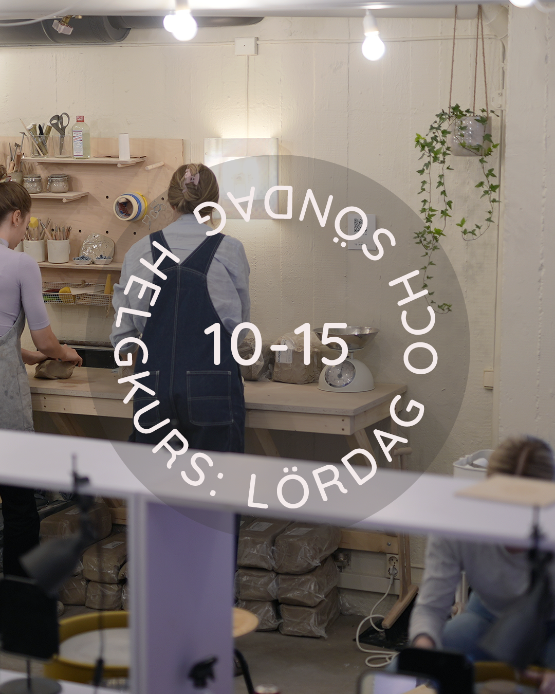 HELG 9-10 september: Dreja och dekorera (glasering 8 oktober) - Drejstället