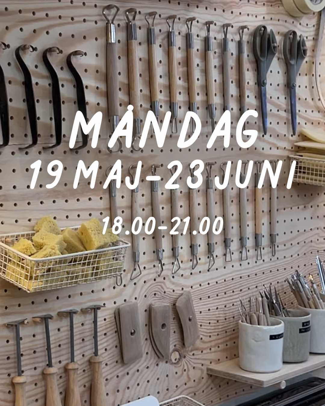 MÅNDAG 18-21 (19 maj–23 jun) - Drejstället