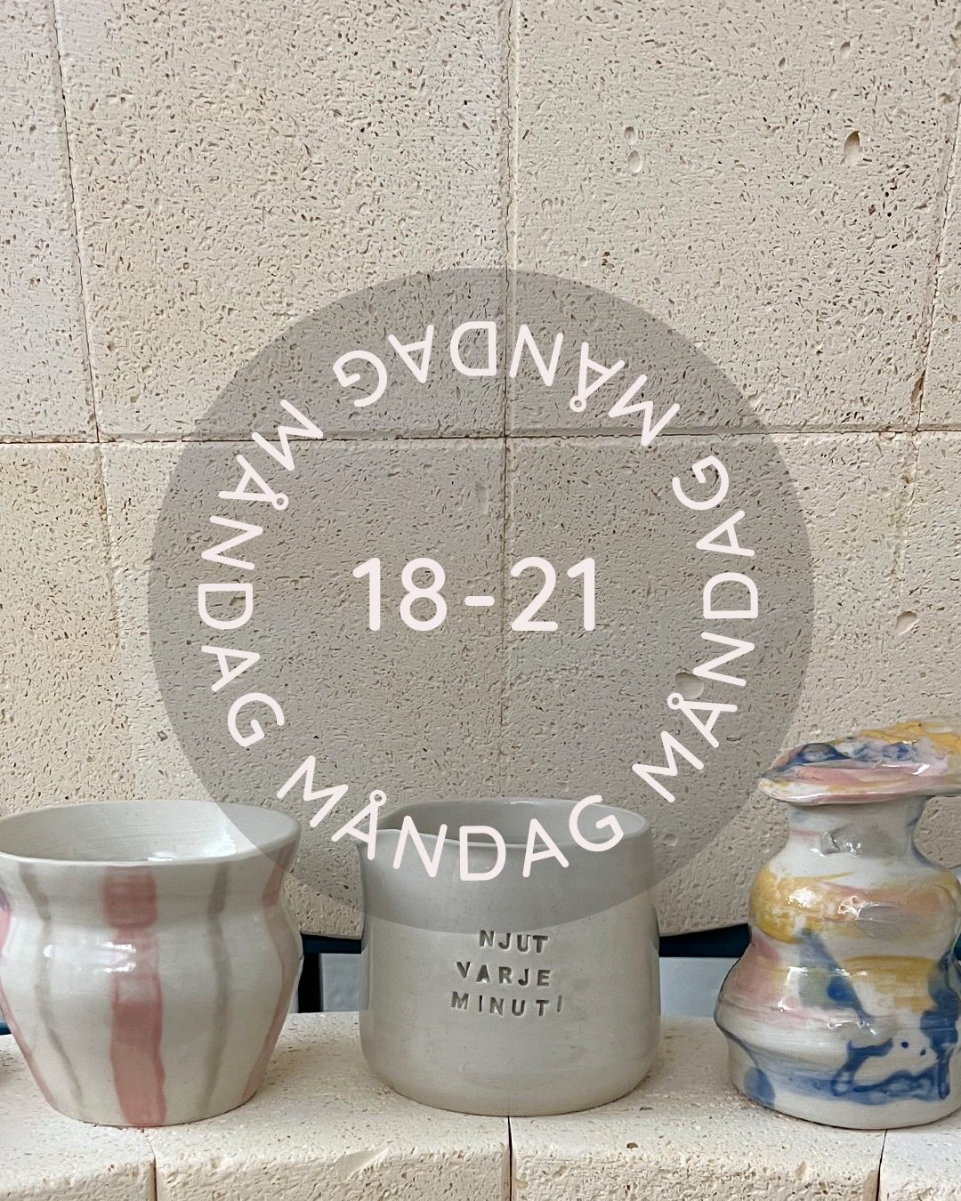 MÅNDAG 18-21 (21 augusti - 25 september) - Drejstället