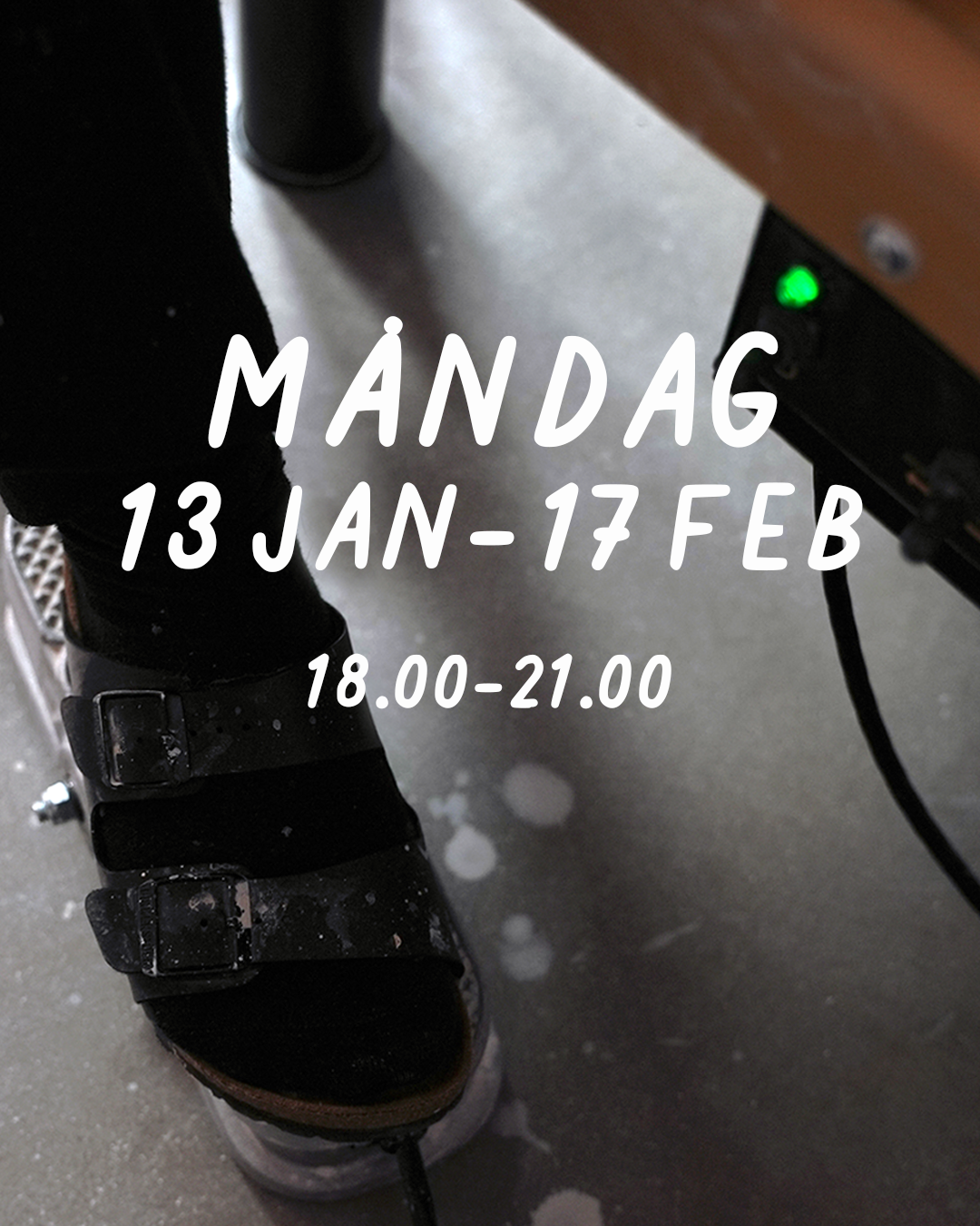 MÅNDAG 18-21 (13 jan–17 feb) - Drejstället