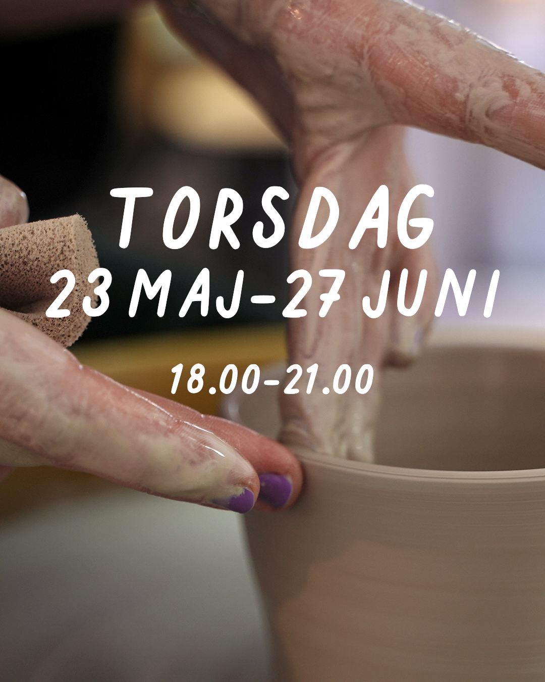 TORSDAG 18-21 (23 maj - 27 juni) - Drejstället