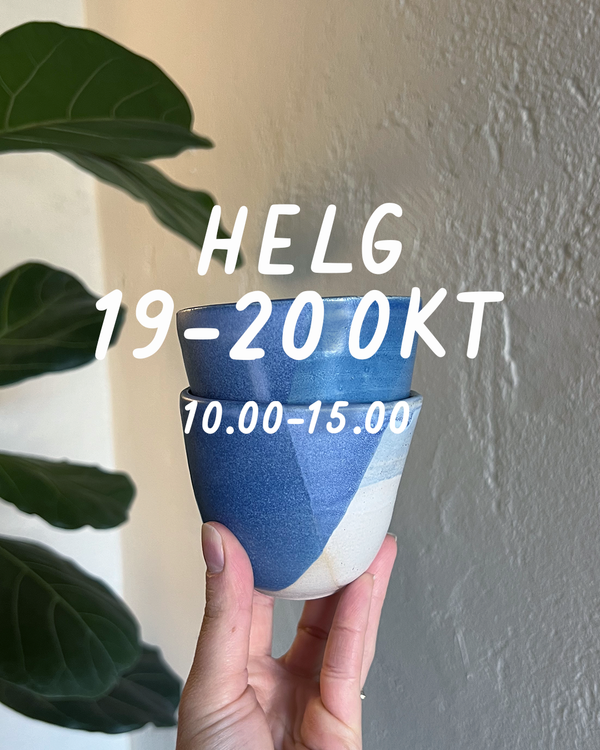 HELG 19-20 oktober: Dreja och dekorera (glasering 10 november)