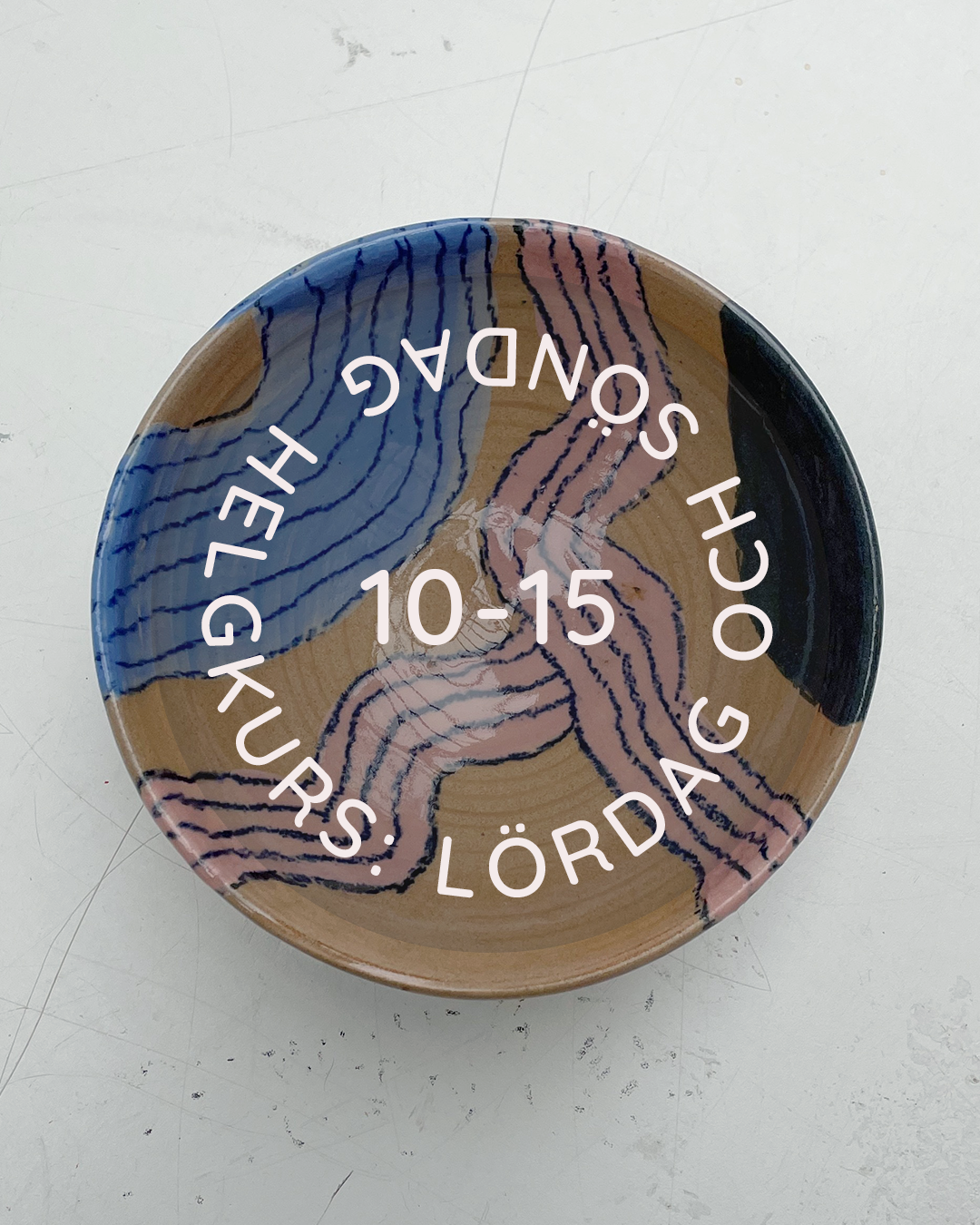 HELG 16-17 september: Dreja och dekorera (glasering 15 oktober)