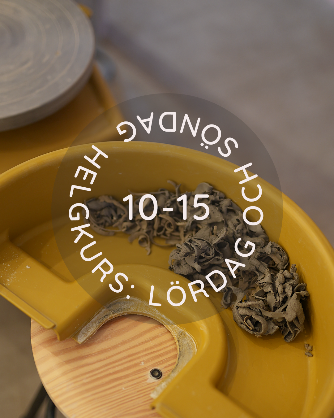 HELG 9-10 mars: Dreja och dekorera (glasering 7 april)