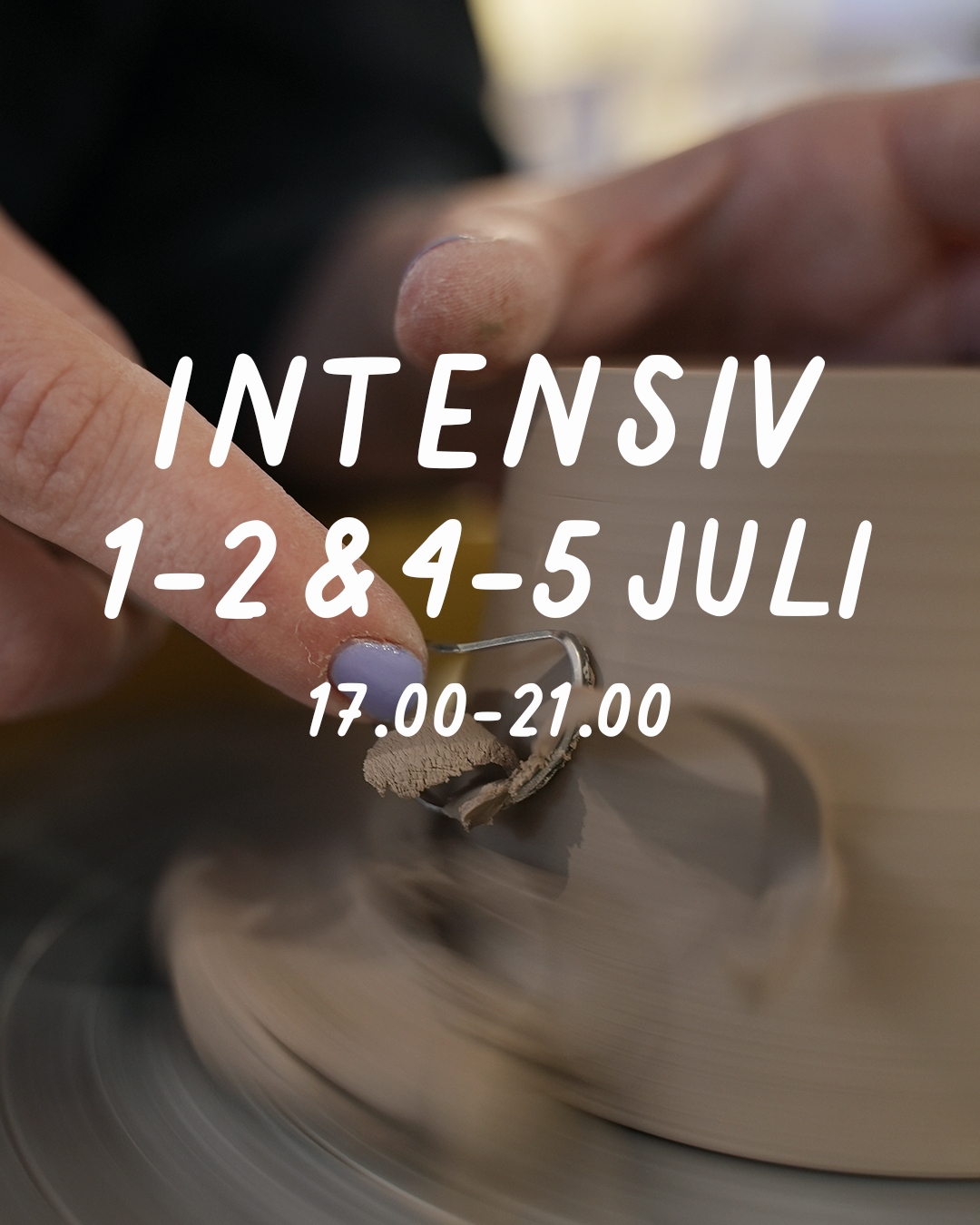 2024: INTENSIVKURS KVÄLL vecka 27 (1–2 och 4–5 juli)