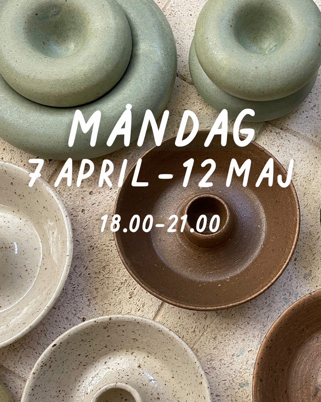 MÅNDAG 18-21 (7 apr–12 maj)