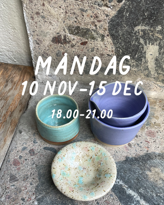 MÅNDAG 18-21 (10 nov–15 dec) - Drejstället