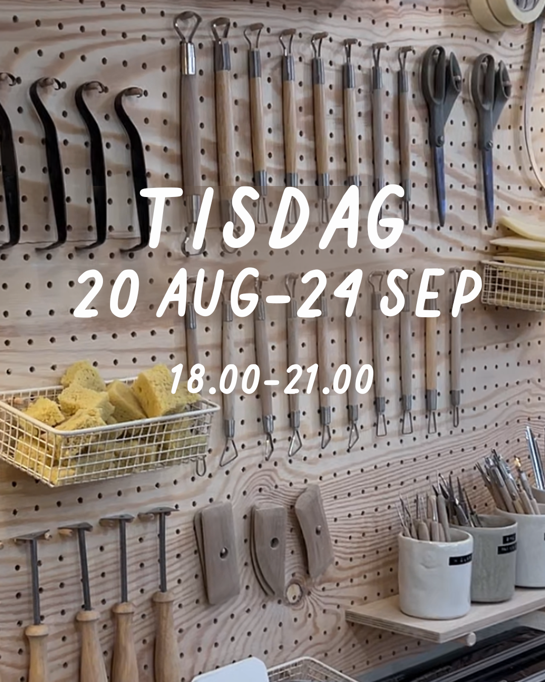 TISDAG 18-21 (20 aug - 24 sep) - Drejstället