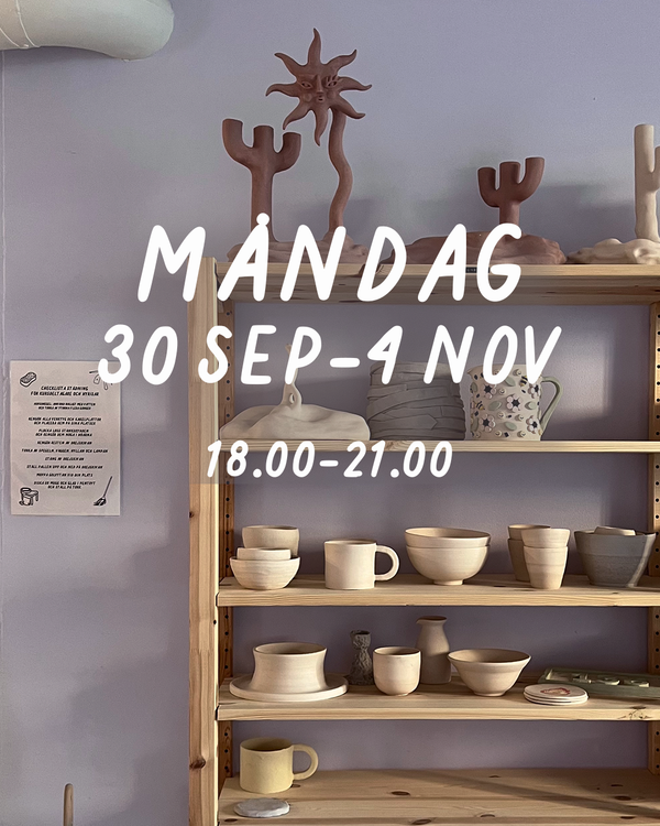 MÅNDAG 18–21 (30 sep–4 nov)