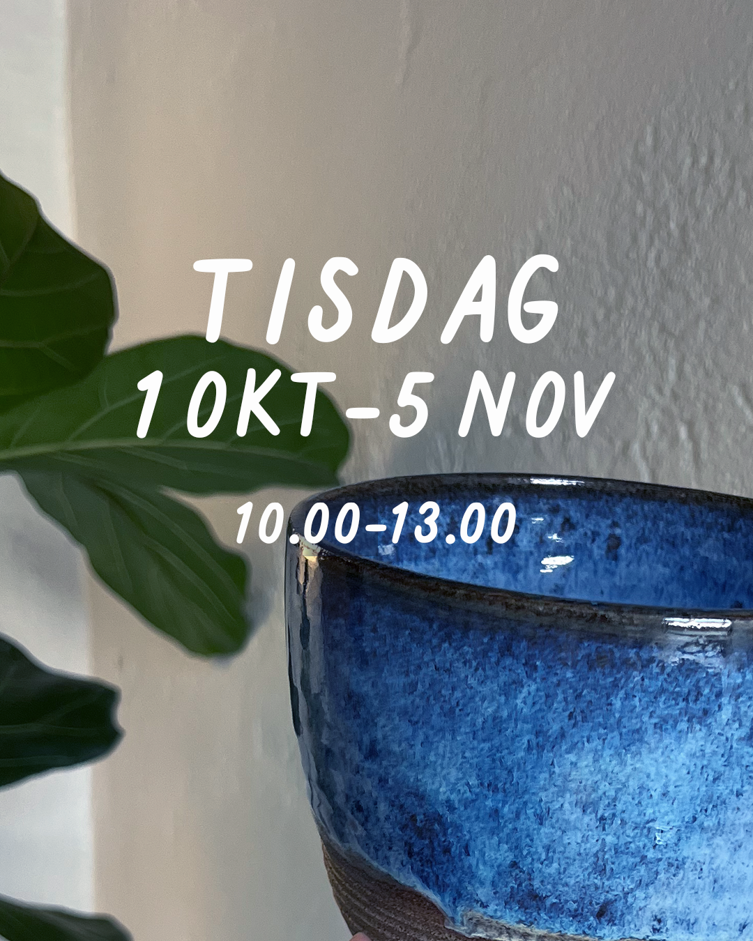 TISDAG 10-13 (1 okt - 5 nov) - Drejstället