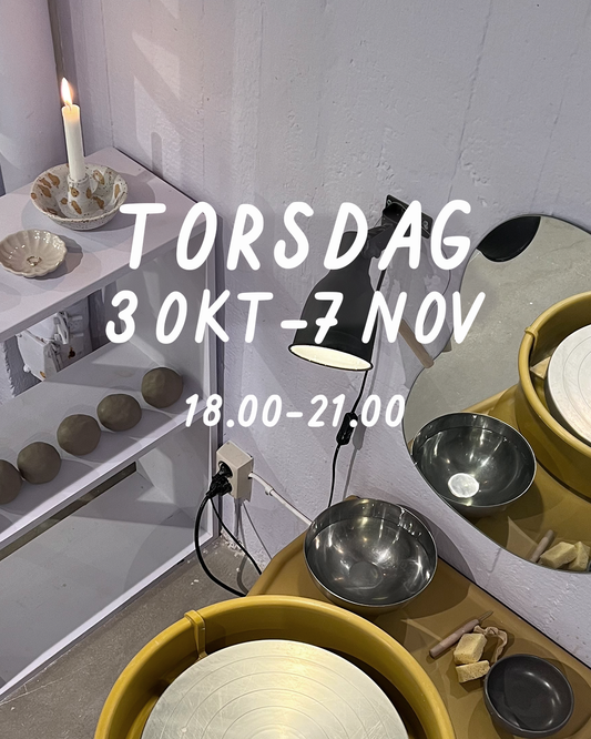 TORSDAG 18-21 (3 okt - 7 nov) - Drejstället