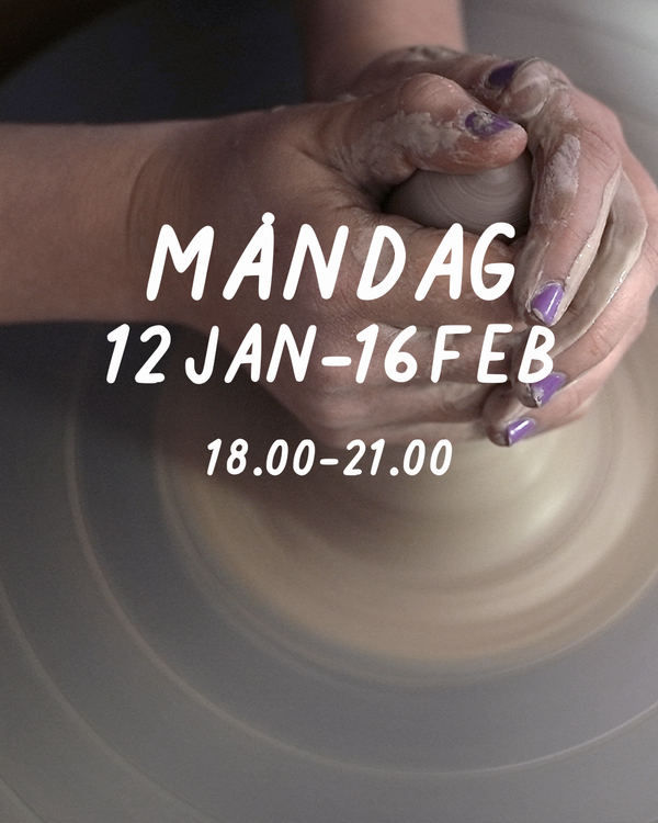 Drejkurs kväll (18–21): måndagar 12 jan–16 feb