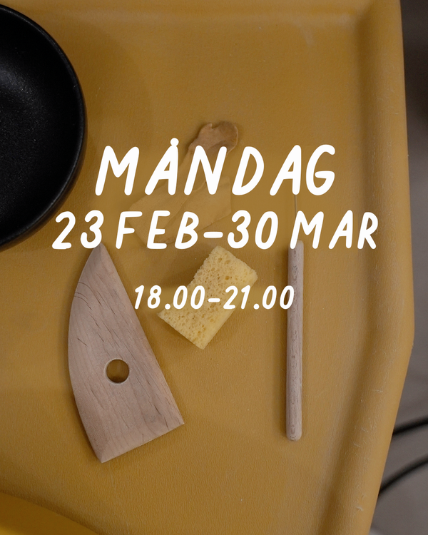 Drejkurs kväll (18–21): måndagar 23 feb–30 mars