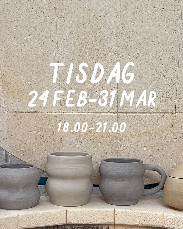 Drejkurs kväll (18–21): tisdagar 24 feb–31 mars