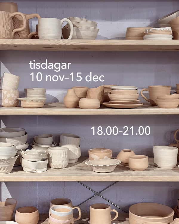 Drejkurs kväll: tisdagar 10 nov–15 dec