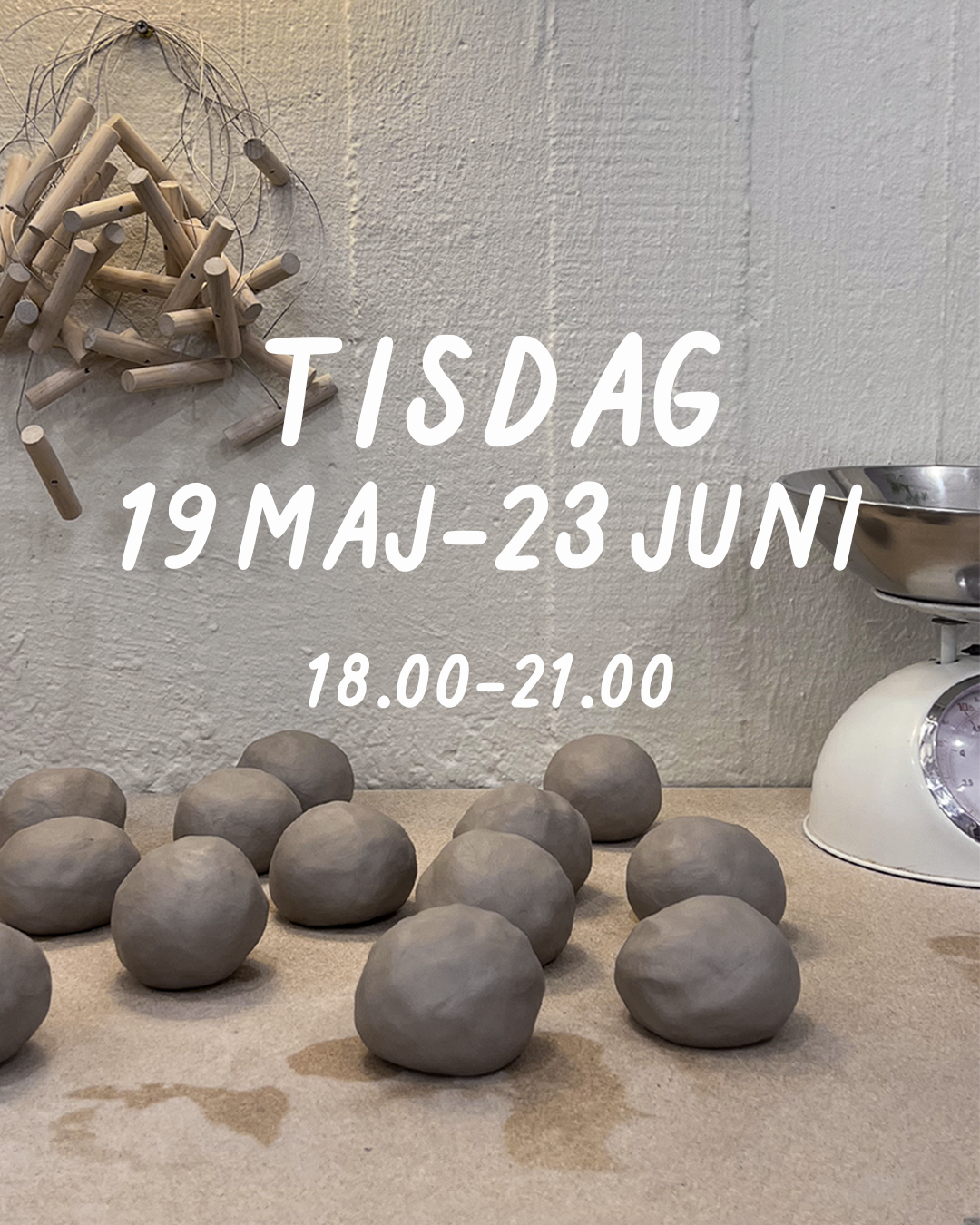 Drejkurs kväll (18–21): tisdagar 19 maj–23 juni